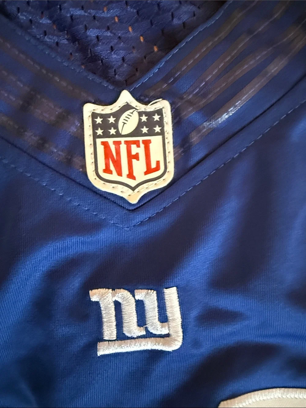 Nike‎ Blue New York Giants #56 Taylor Football Jersey Size TTTG 3XL